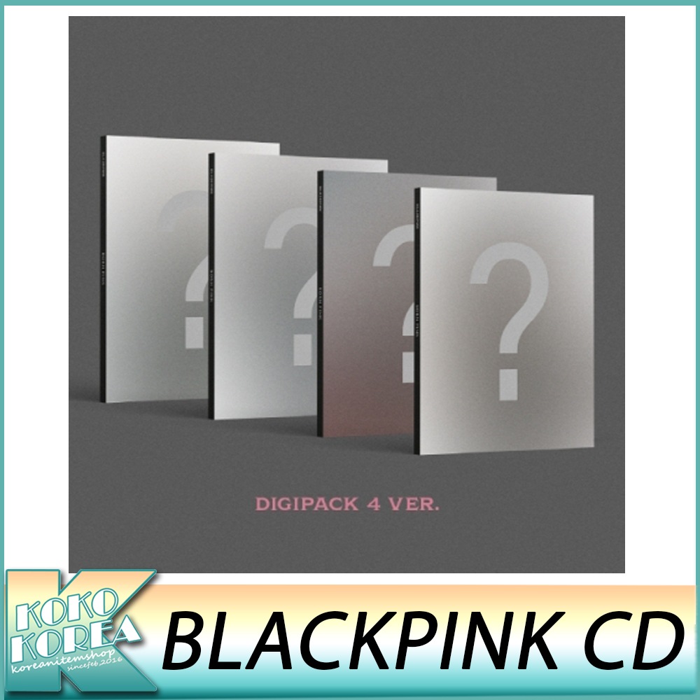 ４種セット DIGIPACK ver.BLACKPINK 2nd ALBUM [BORN PINK]
