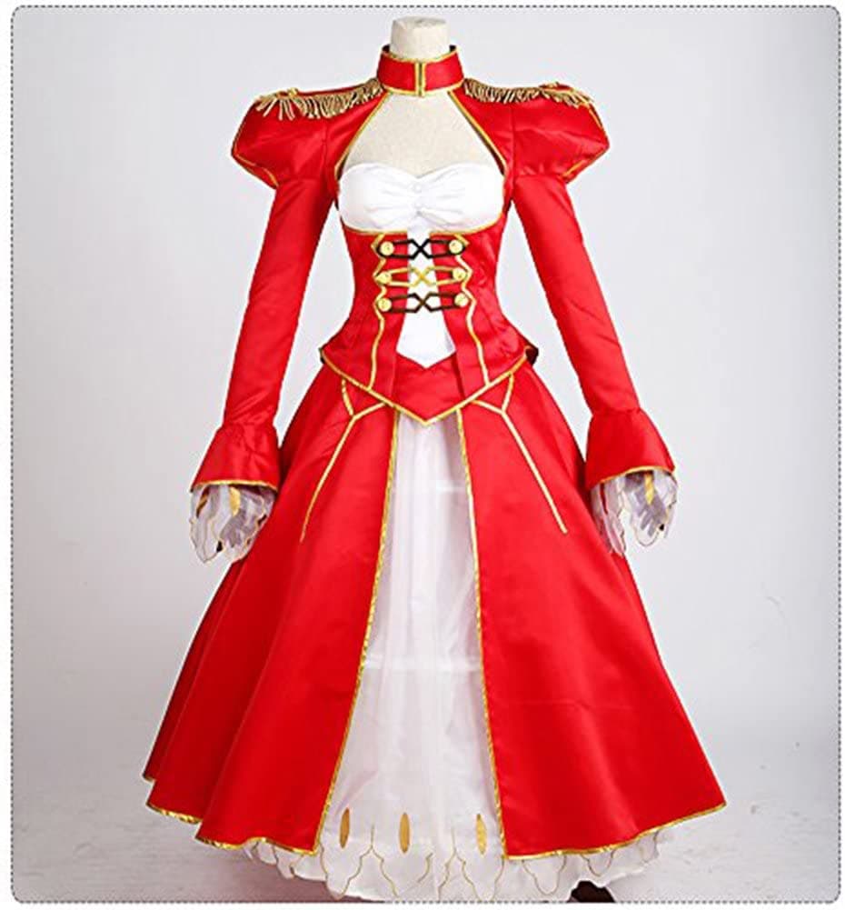 コスプレ衣装 Fate/Grand Order FGO 赤セイバー ネロ 仮装服 バー エクストラ ネロ 戦闘服風