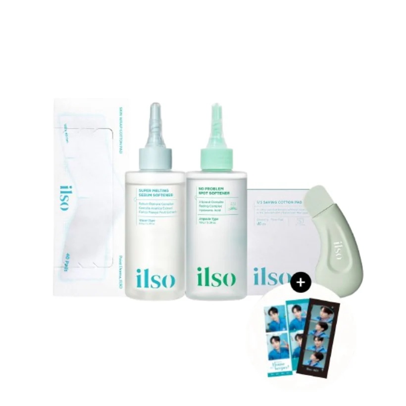 [25SS/new](+Key 4カットフォト)スーパーメルティング セボムソフトナー+ノープラム スポットソフトナー+密着コットンパッド+1/3 セービングコットンパッド+ディープ皮脂クリーナー
