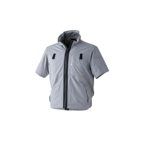 DiVaiZ チタンアーバン半袖ブルゾン 0036AZ－809－LL ワークサポート サポート用品 電動ファン用ウエア