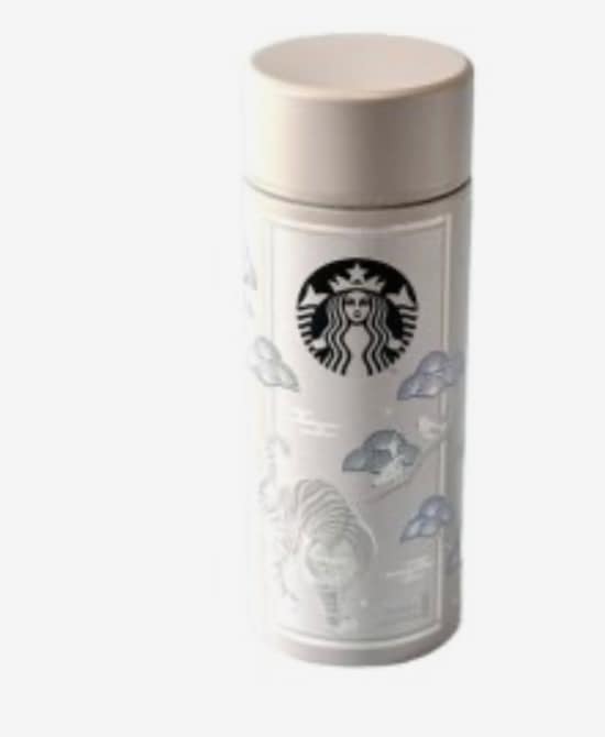 韓国 限定版 タンブラー 虎作図(カササギと虎の絵シリーズ) 355ml 外国人 お土産 おすすめ