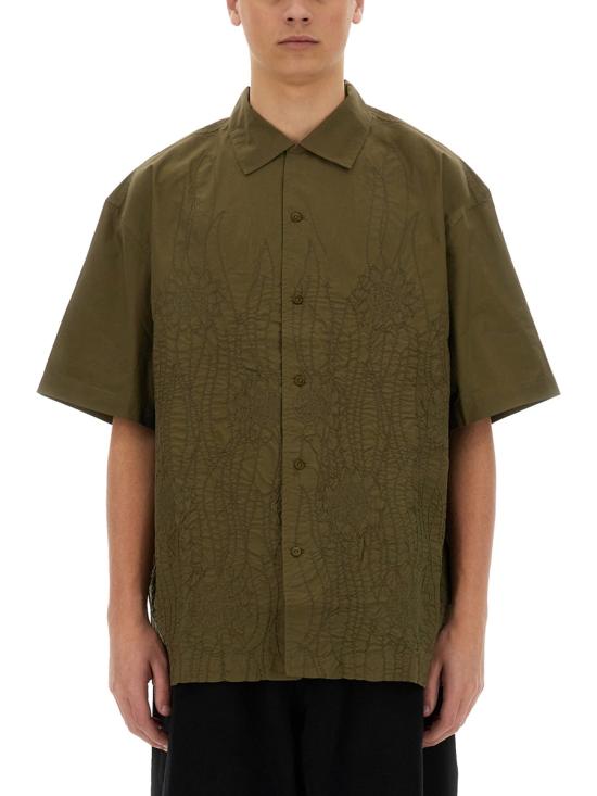 YMC Men Long Tops P2YAA OLIVE BROWN
