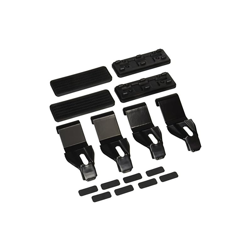 Terzo テルッツォ (by PIAA) ルーフキャリア ベースキャリア ホルダー 4個入 ブラック 【ホンダ ステップワゴン RG1.2.3.4】 EH337