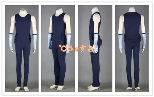 NARUTOナルト男元 霧隠れの里桃地再不斬ももち ザブザコスプレ衣装　全部セット COS 高品質 新品 Cosplay アニメ コスチューム