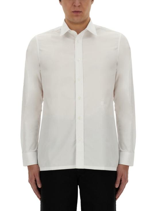 GIVENCHY Men Shirts BM60ZY14M6 100 White