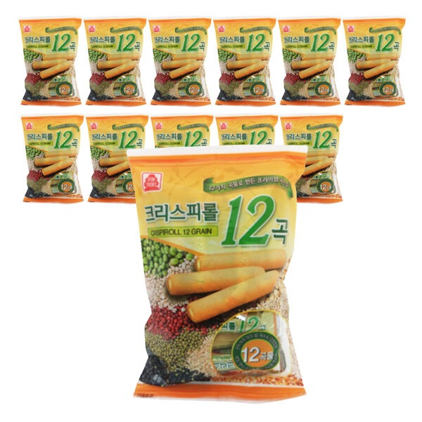 クリスピーロール 12曲 180g 12個