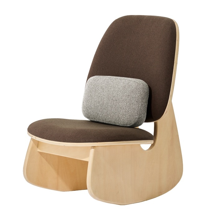 ゆらゆら腰サポート座椅子 ブラウン D-0070-4241-01 9,344円