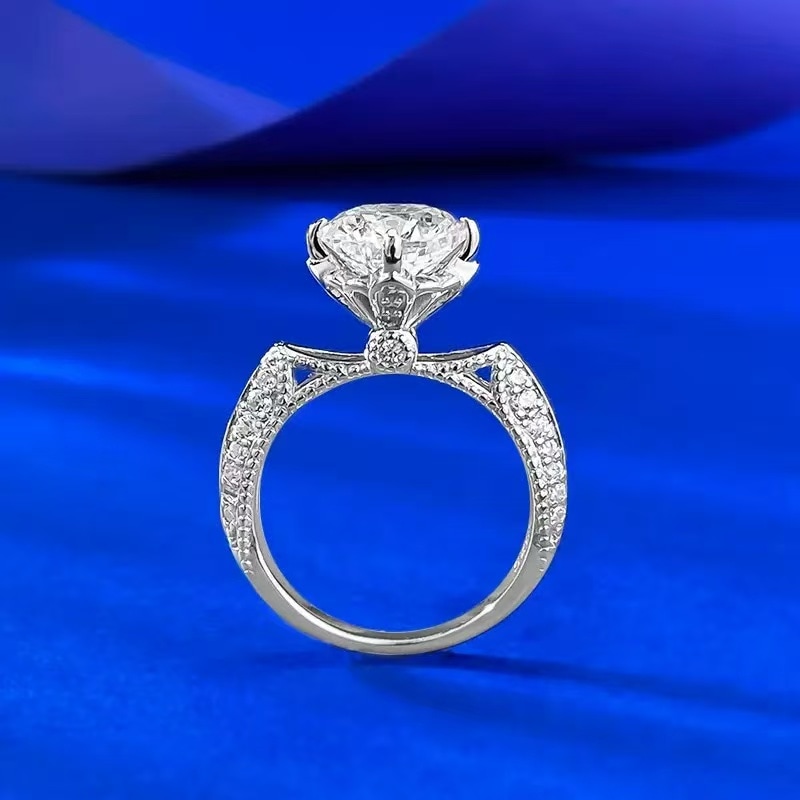 【#140】(博物館です) S925モアサナイトのリング