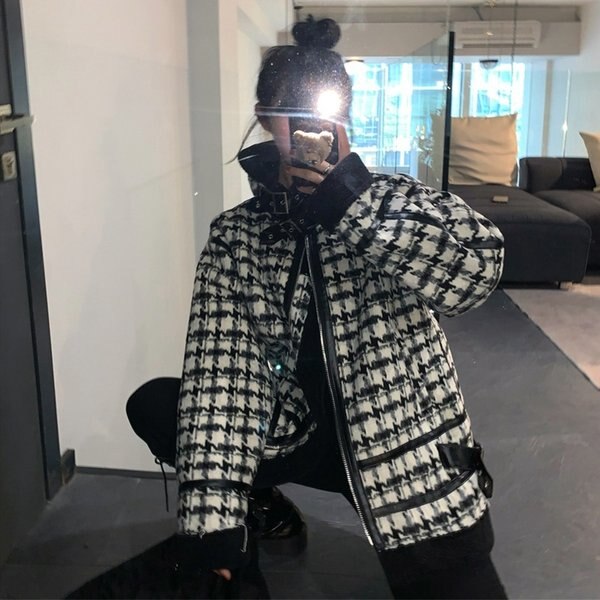 秋冬新作 中綿コート レディース 無地 立ち襟 ショート丈 トップス カジュアル ダウン風コート アウター きれいめ