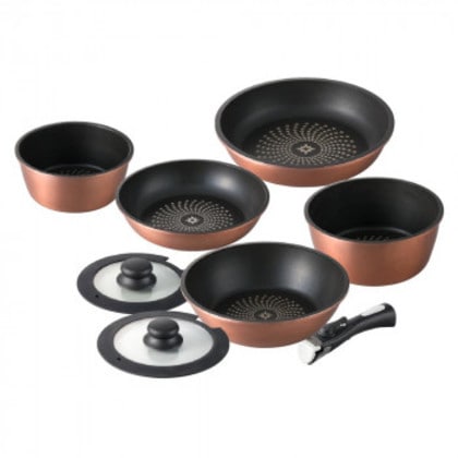 ククナ ダイヤモンドコート着脱鍋8点セット KKN-DC8TN 2142-038