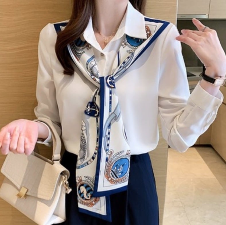 トップス デート シャツ ブラウス カットソー 袖あり 長袖 かわいい 大人可愛い きれいめ シンプル カジュアル 大人 上品 おしゃれ お洒落 かっこいい レトロ 大人女子 こなれ感 キュート