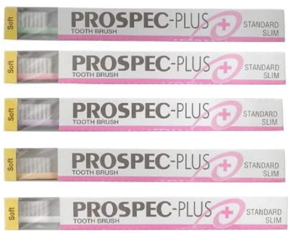 プロスペック 歯ブラシ プラス スタンダード スリム 20本入 (S（やわらかめ）)