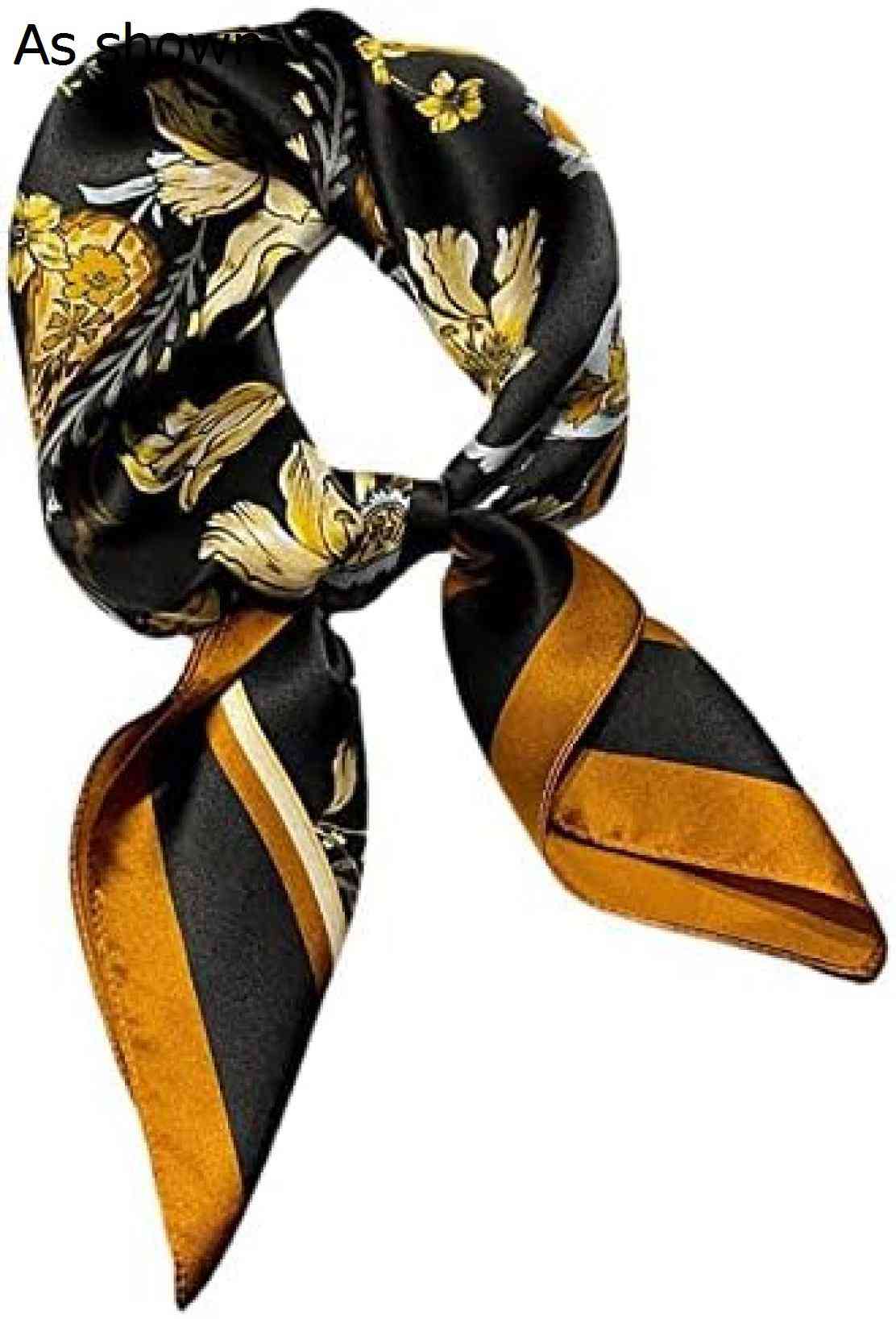 【20%OFFクーポン～】パターンプリントネックスカーフ レディース スカーフ レディース スプリング スクエア スカーフ スカーフ