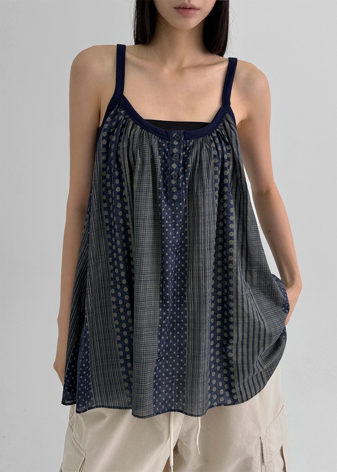 レブスヴィンテージボタンロングナシ