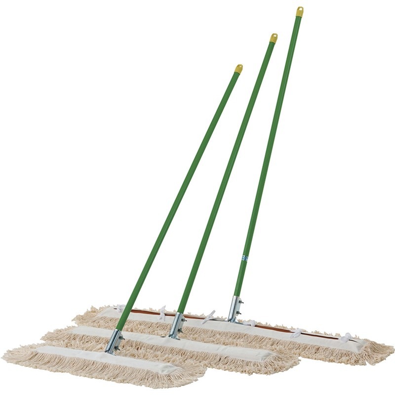 (代引き個人宅北海道沖縄への配送不可)三和体育 タイイクカンモップ シロ 90CM3B 学校機器 体育館備品 (s3911)