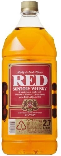 【送料無料】サントリー ウイスキー レッド 2700ml 6本【北海道沖縄県東北四国九州地方は必ず送料が掛かります】
