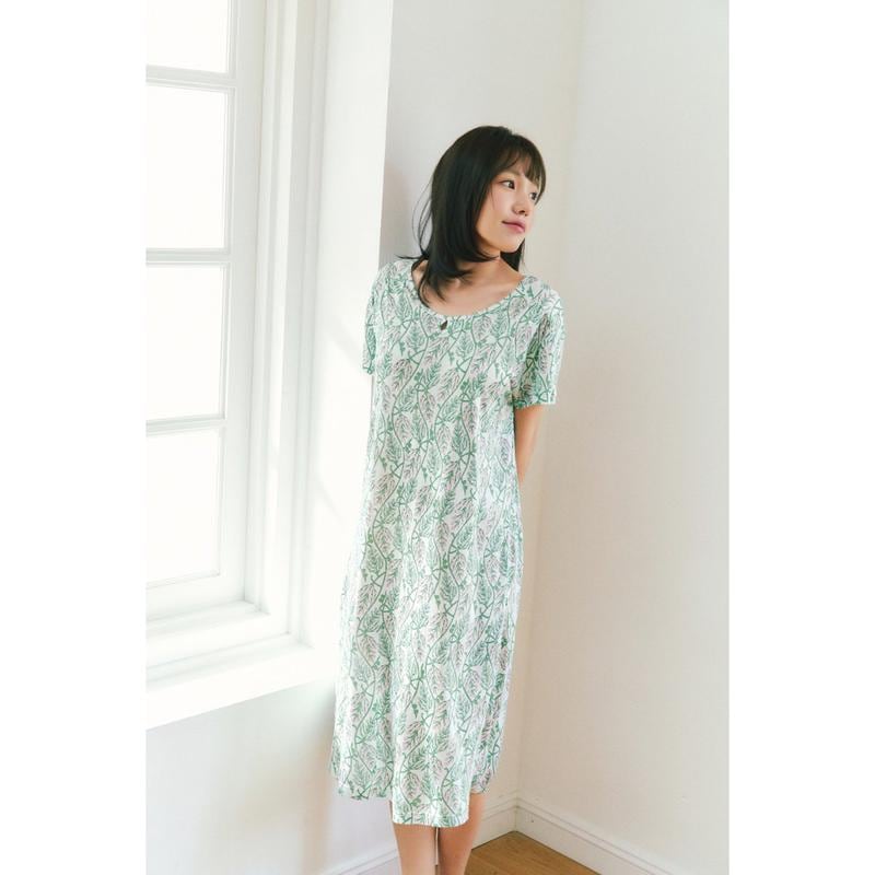 (スターフィールド水原店)軽くて涼しい女性夏用室内着ワンピース[SEV2660L]
