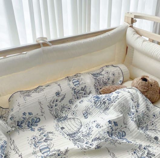 オータム31 レーヨンガーゼ ベビーカー ブランケット ベビー 夏布団 新生児 四季 お昼寝ケット L SIZE