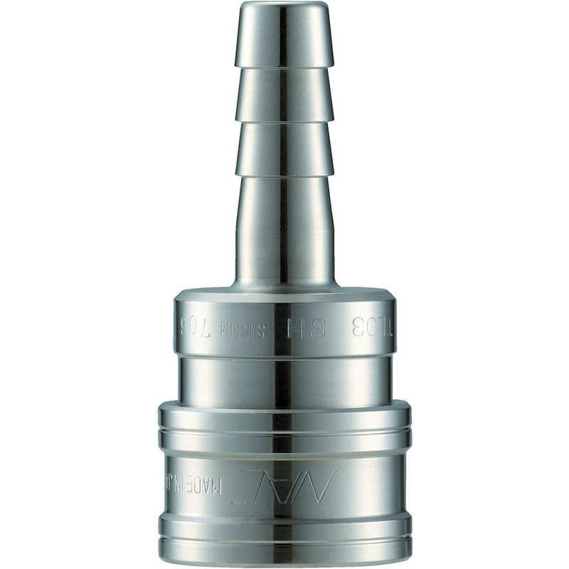 長堀工業　クイックカップリング TL型 ステンレス製 ホース取付用　CTL04SH3