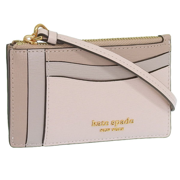 ケイトスペード フラグメントケース カードケース コインケース 小銭入れ ミニ財布 キーリング付 レディース レザー ピンクマルチ MORGAN COLORBLOCKED SA CN CRDCSWRS 9,216円