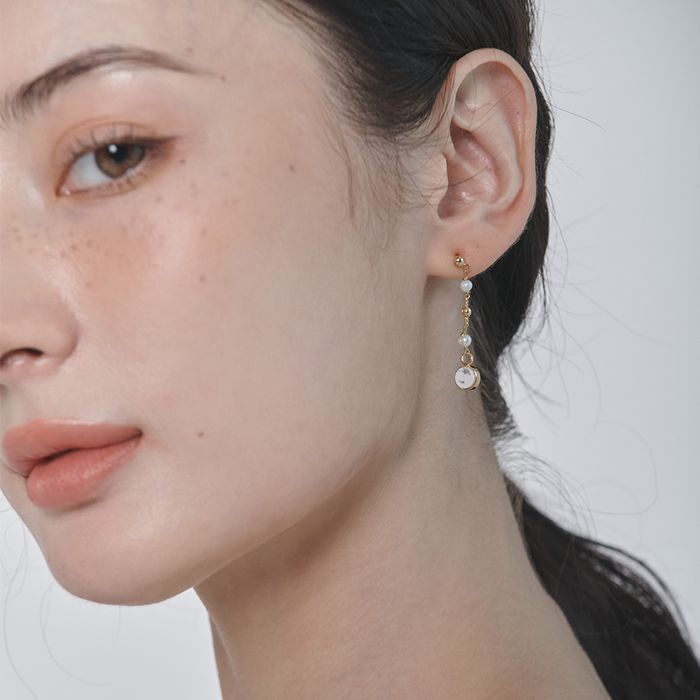ONE DROP EARRING おしゃれ アイドル愛用ブランド 韓国人気 韓国ファッション