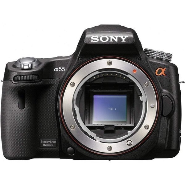 【中古】ソニー SONY α55 ボディ SLT-A55V SDカード付き