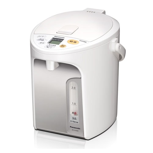パナソニック NC-HU304-W マイコンジャー沸騰ポット　3.0L　ホワイト NCHU304W