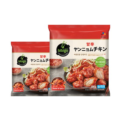 甘辛ヤンニョムチキン300g　2袋セットのサムネイル