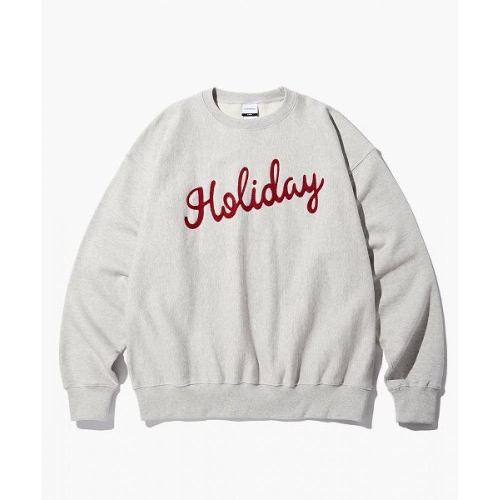 アウトスタンス V.S.C スウェット (ホリデー) _ 3% メランジグレー 9,757円