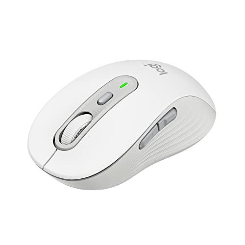 Logicool Signature M750MOW ワイヤレスマウス 静音 レギュラー オフホワイト 無線 Bluetooth Logi Bolt Unifying非対応 windows mac i