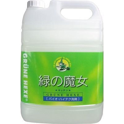 他サイト： ミマスクリーンケア 緑の魔女キッチン5L 業務用 ミドリノマジヨキツチン5KGの商品画像