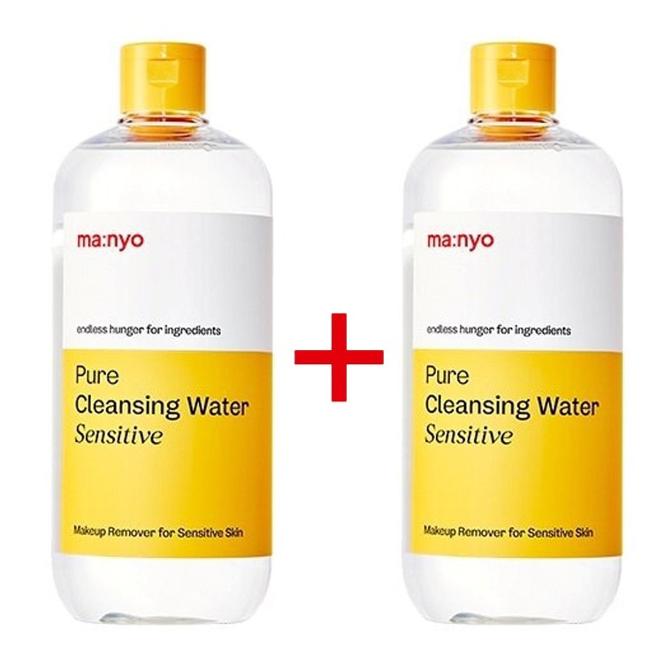 [1+1]ピュア クレンジングウォーター センシティブ 500mlX2個 大容量