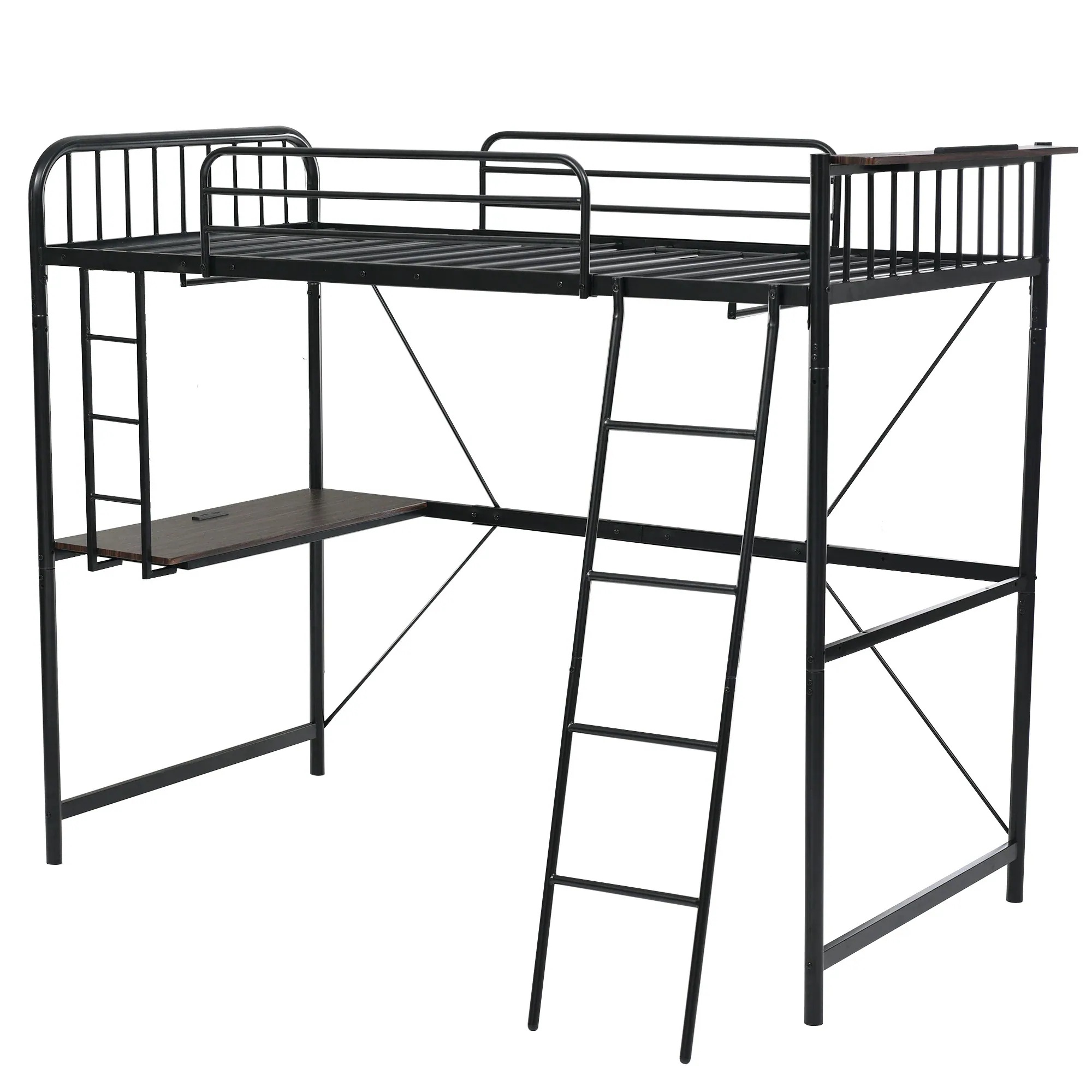 の新作 システムベット ロフトベッド ル コンセント付き デスク付き 耐荷重150kg 高さ170cm 風 二段ベッド 大人ベッド 一人暮らし 部屋二段ベッド スチール 耐震