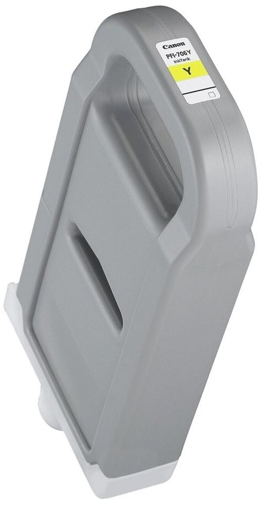 （まとめ買い）純正 大判プリンタインクカートリッジ イエロー PFI-706Y [x3]