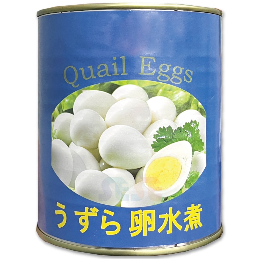 うずら卵 缶詰 24缶セット　430g (2号) ゆでて皮をむいた状態 メチュリアルジョリム