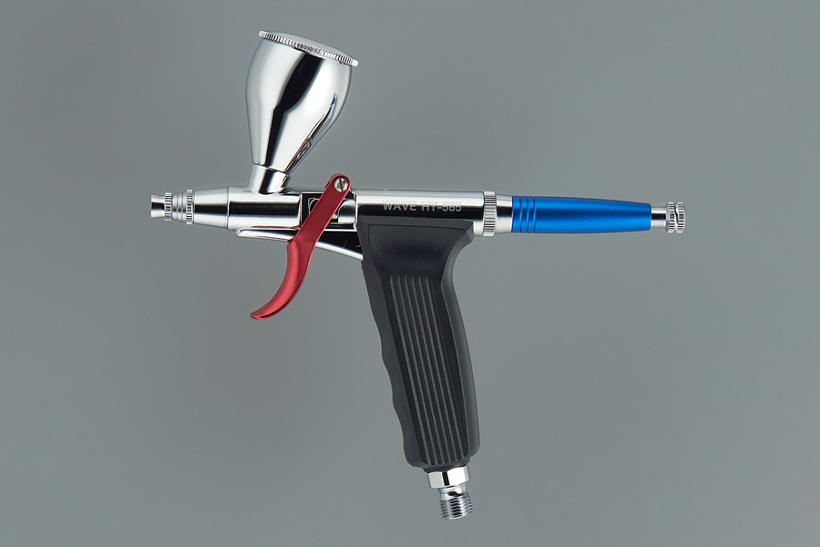 ウェーブ スーパーエアブラシ トリガータイプ05【軽量アルミボディ】ノズル径0.5mm【HT-585】 WAVE HT-585 エアブラシトリガータイプ05 8,614円