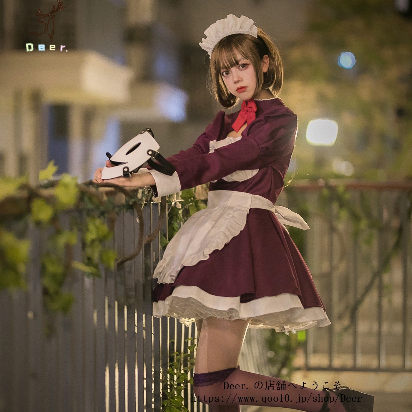 新作登場 コスプレ衣装仮面人間メイド仮装ハロウィン今年の新作アニメコスプレ衣装学院祭用 二次元服 ロリスーツ コスプレ