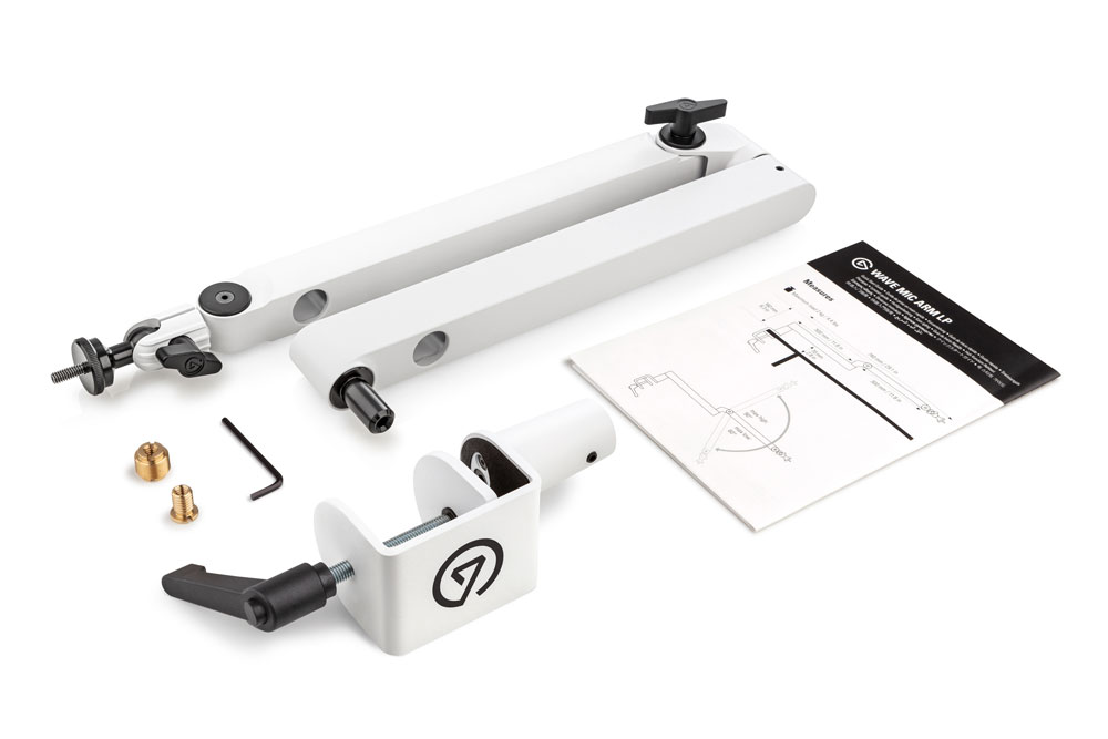 elgato（エルガト） Wave Mic Arm LP(日本語パッケージ)（ホワイト） 10AAN9911JP