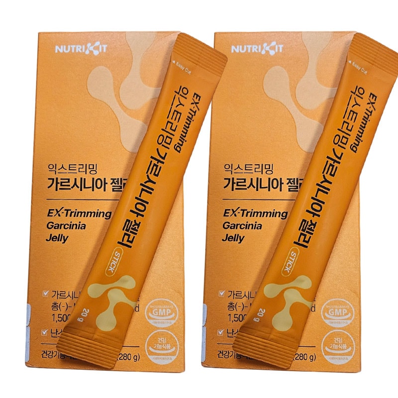 ニュートリケットエクストリミングガルシニアゼリーダイエットサプリメント高含有量HCA 14包2個280g