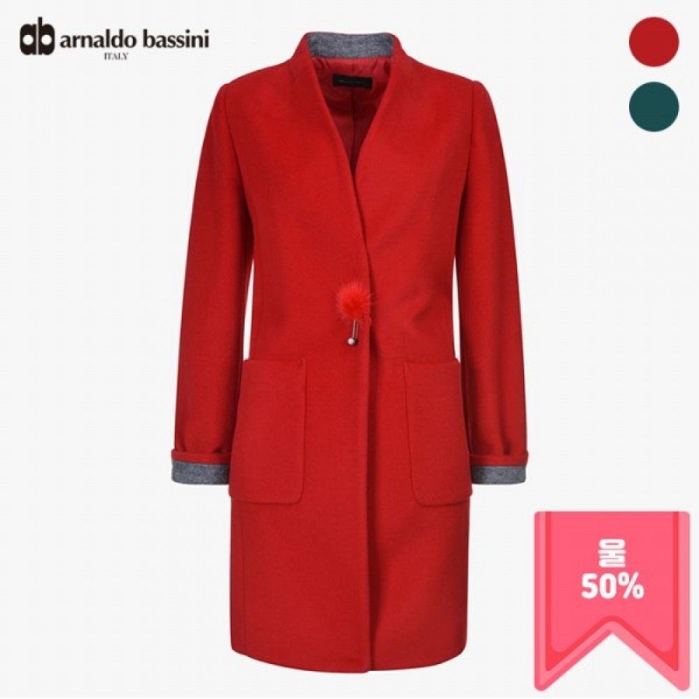 (アナルドバシーニ) (アナルドヴァシーニ) チャイナネックウールコート (AS11CT43M)