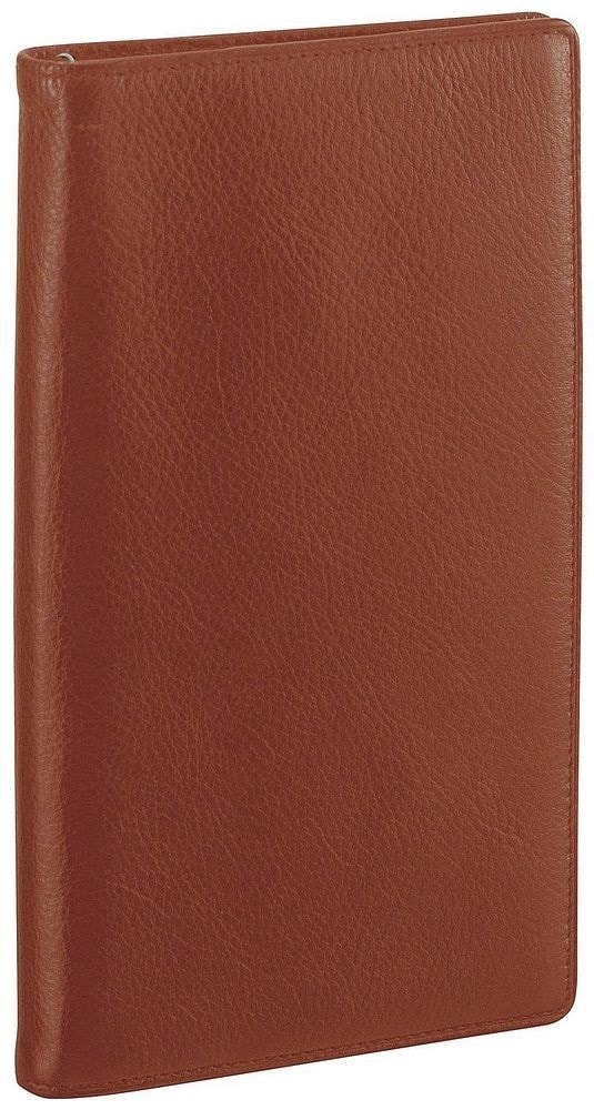 （まとめ買い）ダヴィンチ スタンダード スリムシステム手帳 聖書サイズ ブラウン JDB3007C [x3]