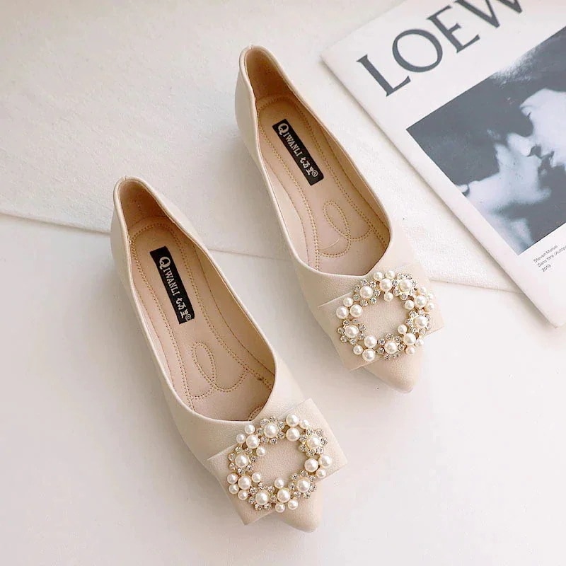 クエアバッ レディースシューズ ローファー オフィス 痛くない 韓国風 歩きやすい 走れる パンプス