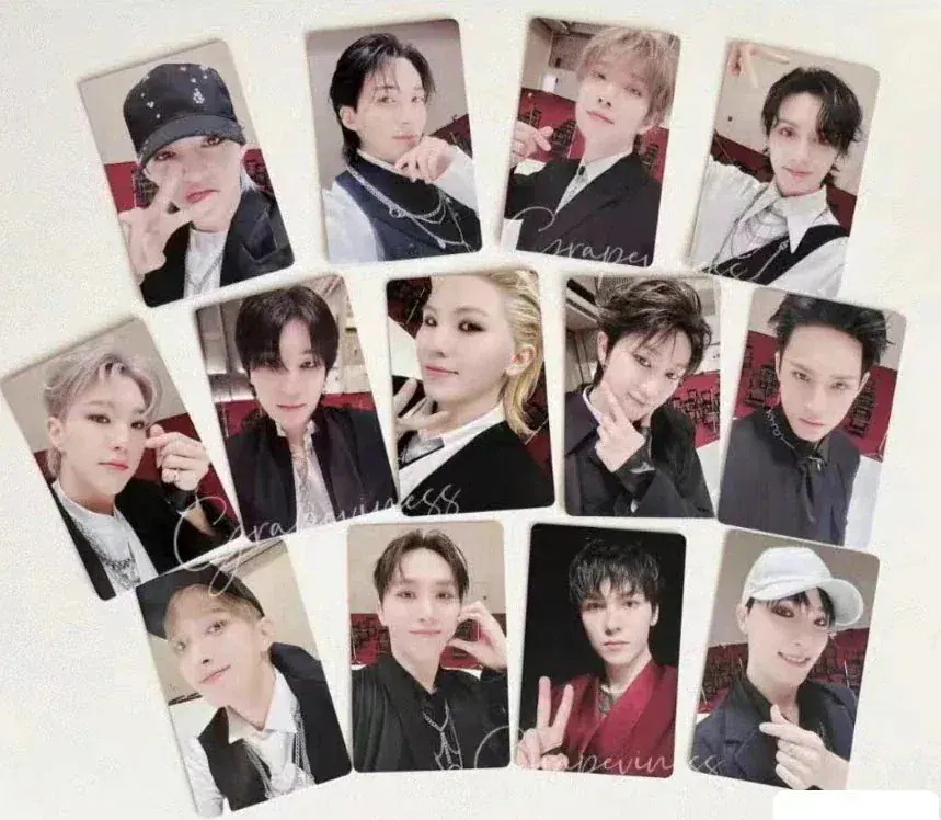【最短当日発送】公式品　seventeen 一直娯 yzy 北京 offline　特典トレカ　13枚 　全員　セット