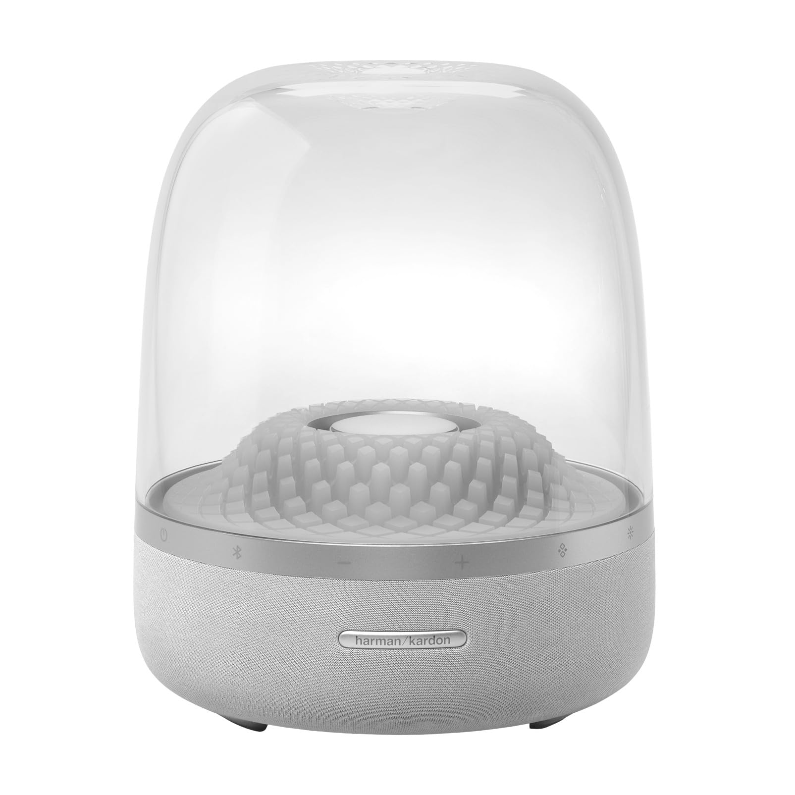 Harman Kardon AURA STUDIO 4 Wireless Bluetoothスピーカー/アンビエントライティング/サブウファー内蔵/マルチポイント/電源ケーブル駆動 / 3.5mmアナ