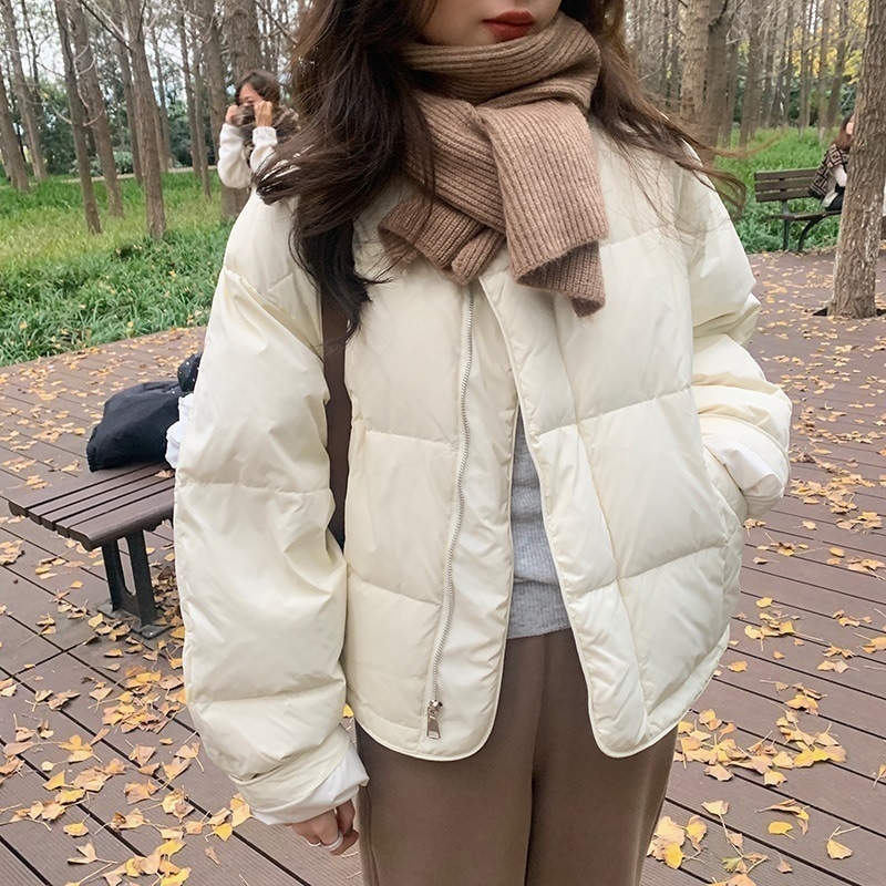韓国東大門ダウンジャケットレディースハイエンドファッション韓国デザインニッチショートブレッドジャケットウィンタージャケット