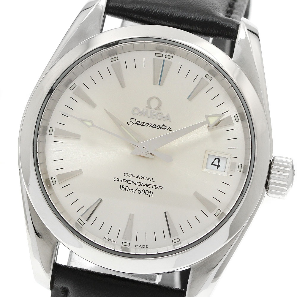 オメガ OMEGA 2504.30 シーマスター アクアテラ コーアクシャル 自動巻き ボーイズ _945454【中古】