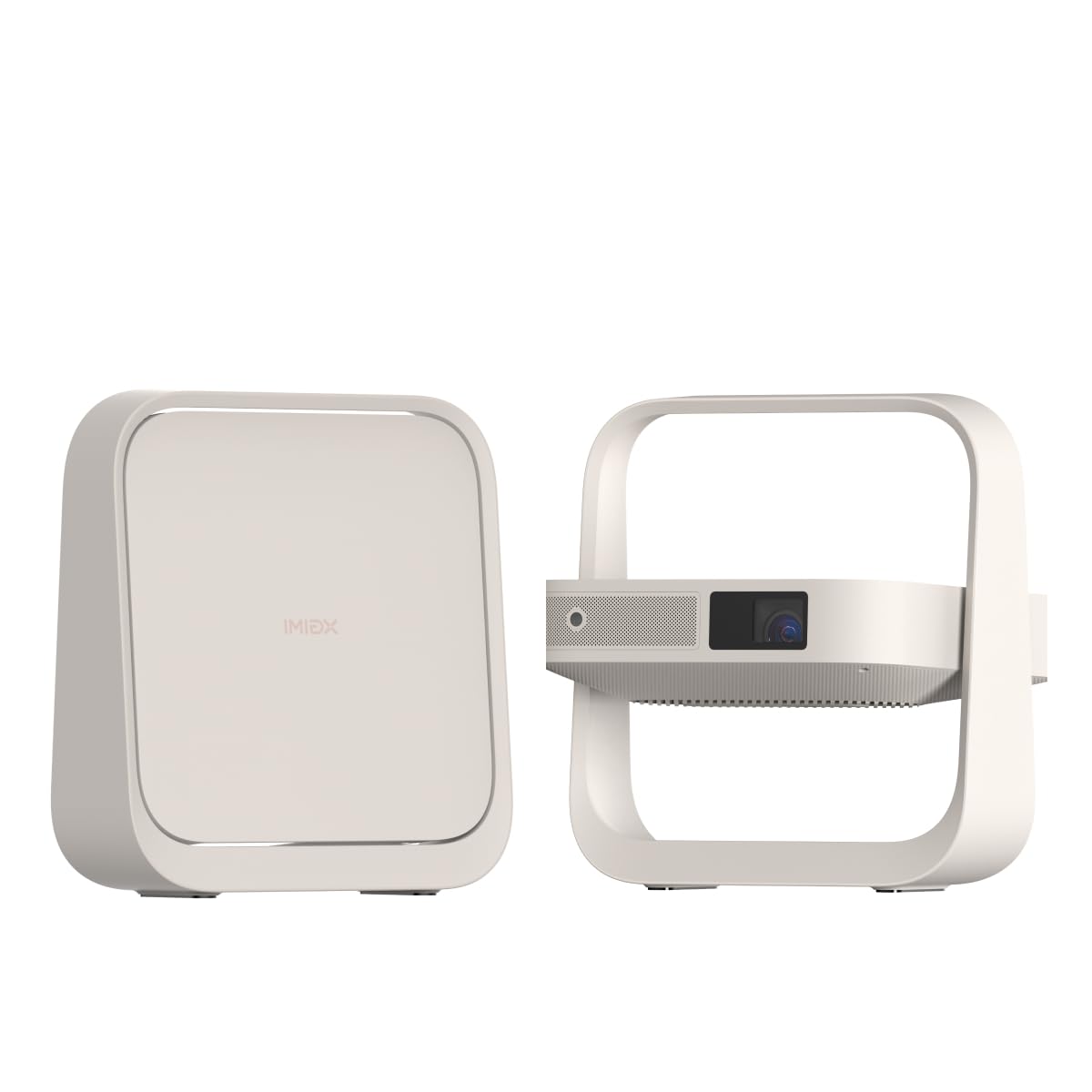 【VGP2025金賞-映像音響部会】 XGIMI Elfin Flip Pro プロジェクター【Netflix対応 / 1080P / 400ISO ルーメン/スタンド一体/ 150回転可能/Dol