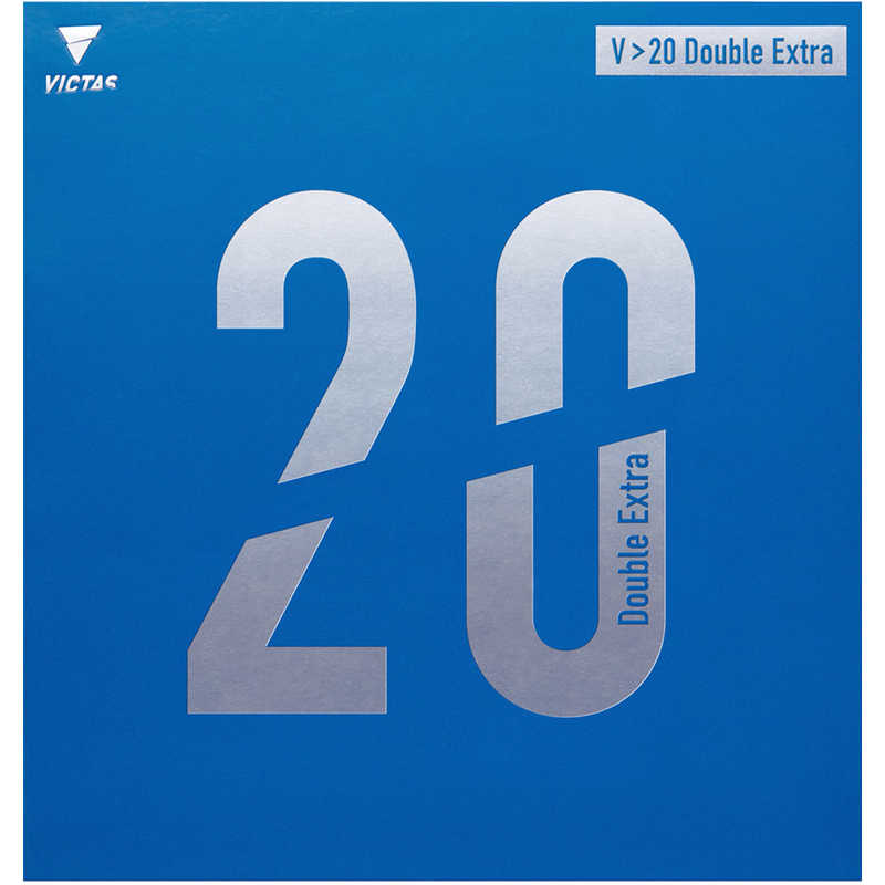 VICTAS　裏ソフトラバー V20 Double Extra ダブル エキストラ MAX ［裏ソフト /テンション］ レッド　200080