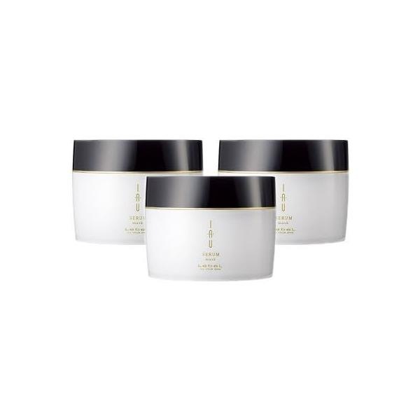 イオ セラム マスク 170g 3個セット lebel IAU ヘアトリートメント ヘアパック インバストリートメント ダメージケア