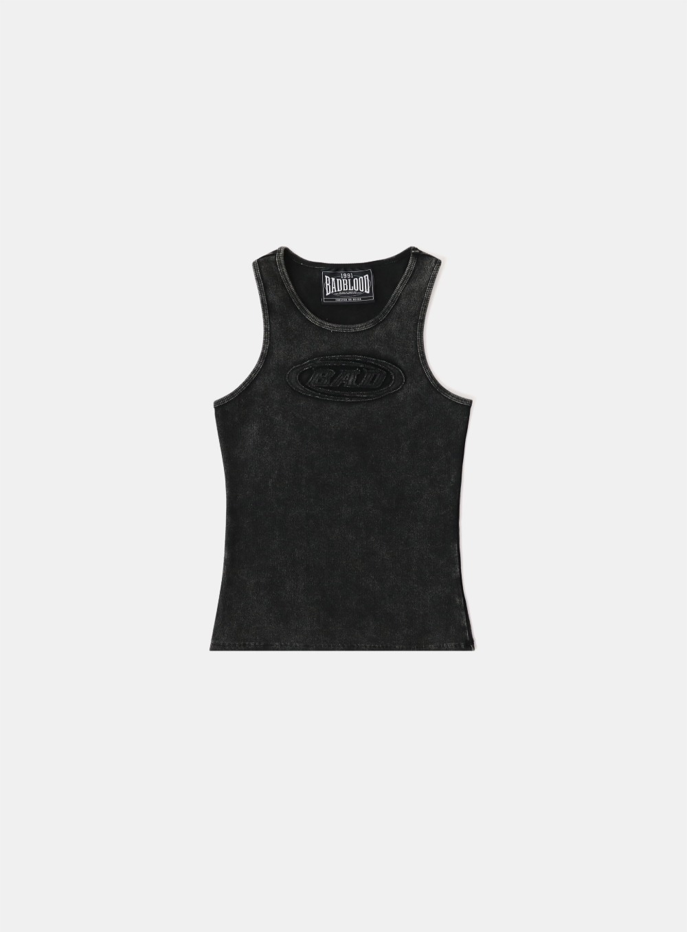 【BADBLOOD】 SQUAD LOGO TANK : BLACK